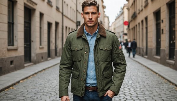 La veste armée homme : style et fonctionnalité réunis !