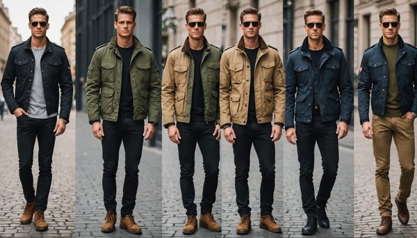 Les meilleures vestes militaires pour hommes : alliez style et utilité !